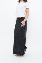 Load image into Gallery viewer, Vintage x Made in Canada x Charcoal Knit Maxi Skirt (M)