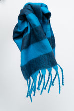 Load image into Gallery viewer, GAP x Deadstock Blue Ultra Soft Striped Scarf