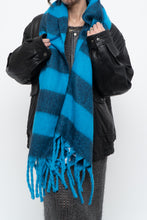 Load image into Gallery viewer, GAP x Deadstock Blue Ultra Soft Striped Scarf