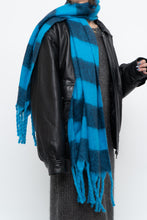 Load image into Gallery viewer, GAP x Deadstock Blue Ultra Soft Striped Scarf