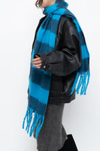 Load image into Gallery viewer, GAP x Deadstock Blue Ultra Soft Striped Scarf