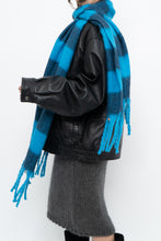 Load image into Gallery viewer, GAP x Deadstock Blue Ultra Soft Striped Scarf