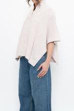 Load image into Gallery viewer, Vintage x Cream Wool, Cashmere Shawl (XS-L)