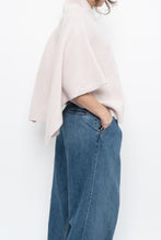 Load image into Gallery viewer, Vintage x Cream Wool, Cashmere Shawl (XS-L)