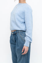 Load image into Gallery viewer, ZARA x Blue Cropped Soft Knit Sweater (XS-M)
