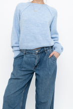 Load image into Gallery viewer, ZARA x Blue Cropped Soft Knit Sweater (XS-M)