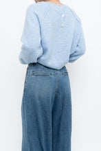 Load image into Gallery viewer, ZARA x Blue Cropped Soft Knit Sweater (XS-M)
