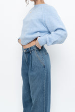 Load image into Gallery viewer, ZARA x Blue Cropped Soft Knit Sweater (XS-M)