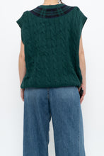 Load image into Gallery viewer, Vintage x GAP Green Cotton Knit Vest (M-XL)