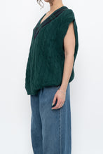 Load image into Gallery viewer, Vintage x GAP Green Cotton Knit Vest (M-XL)