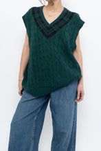 Load image into Gallery viewer, Vintage x GAP Green Cotton Knit Vest (M-XL)