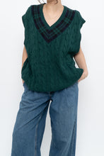 Load image into Gallery viewer, Vintage x GAP Green Cotton Knit Vest (M-XL)