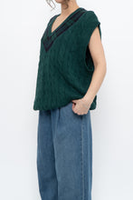 Load image into Gallery viewer, Vintage x GAP Green Cotton Knit Vest (M-XL)