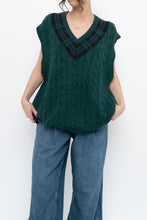 Load image into Gallery viewer, Vintage x GAP Green Cotton Knit Vest (M-XL)