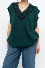 Load image into Gallery viewer, Vintage x GAP Green Cotton Knit Vest (M-XL)