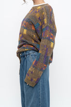 Load image into Gallery viewer, Vintage x PRONTO UNO Cotton Patterned Knit Sweater (XS-M)