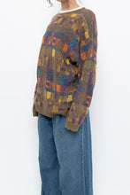 Load image into Gallery viewer, Vintage x PRONTO UNO Cotton Patterned Knit Sweater (XS-M)