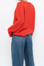 Load image into Gallery viewer, Vintage x JCREW Orange Cotton Knit Sweater (XS-M)