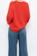 Load image into Gallery viewer, Vintage x JCREW Orange Cotton Knit Sweater (XS-M)