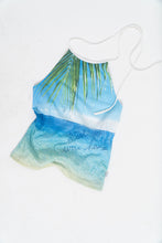 Load image into Gallery viewer, Vintage x JLO Deadstock 'Wish You Were Here' Halter Tank (S)