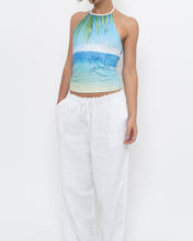 Load image into Gallery viewer, Vintage x JLO Deadstock 'Wish You Were Here' Halter Tank (S)