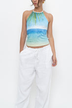 Load image into Gallery viewer, Vintage x JLO Deadstock 'Wish You Were Here' Halter Tank (S)
