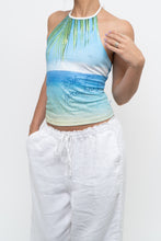 Load image into Gallery viewer, Vintage x JLO Deadstock 'Wish You Were Here' Halter Tank (S)
