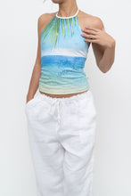 Load image into Gallery viewer, Vintage x JLO Deadstock 'Wish You Were Here' Halter Tank (S)