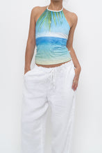 Load image into Gallery viewer, Vintage x JLO Deadstock 'Wish You Were Here' Halter Tank (S)
