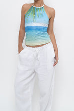 Load image into Gallery viewer, Vintage x JLO Deadstock 'Wish You Were Here' Halter Tank (S)
