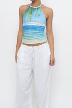 Load image into Gallery viewer, Vintage x JLO Deadstock 'Wish You Were Here' Halter Tank (S)