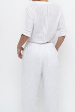 Load image into Gallery viewer, RAILS x White Linen Front-tie Blouse (S, M)