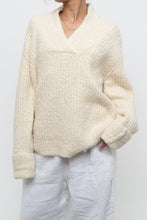 Load image into Gallery viewer, ATTENTION x Cream Chunky Knit Sweater (XS-L)