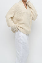 Load image into Gallery viewer, ATTENTION x Cream Chunky Knit Sweater (XS-L)