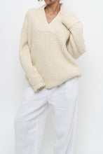 Load image into Gallery viewer, ATTENTION x Cream Chunky Knit Sweater (XS-L)