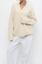 Load image into Gallery viewer, ATTENTION x Cream Chunky Knit Sweater (XS-L)