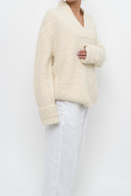Load image into Gallery viewer, ATTENTION x Cream Chunky Knit Sweater (XS-L)