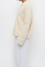 Load image into Gallery viewer, ATTENTION x Cream Chunky Knit Sweater (XS-L)