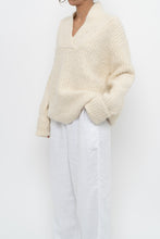 Load image into Gallery viewer, ATTENTION x Cream Chunky Knit Sweater (XS-L)