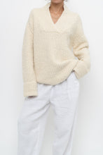 Load image into Gallery viewer, ATTENTION x Cream Chunky Knit Sweater (XS-L)