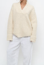 Load image into Gallery viewer, ATTENTION x Cream Chunky Knit Sweater (XS-L)