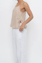 Load image into Gallery viewer, Vintage x GAP BODY Beige Striped Cotton, Linen Tank (XS, S)