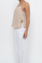 Load image into Gallery viewer, Vintage x GAP BODY Beige Striped Cotton, Linen Tank (XS, S)