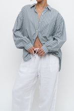 Load image into Gallery viewer, RAILS x Blue Striped Cotton-blend Buttonup (XS-L)