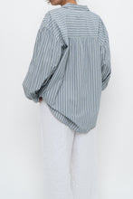 Load image into Gallery viewer, RAILS x Blue Striped Cotton-blend Buttonup (XS-L)