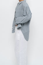 Load image into Gallery viewer, RAILS x Blue Striped Cotton-blend Buttonup (XS-L)
