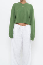 Load image into Gallery viewer, Vintage x Reworked Green Cashmere Cropped Sweater (XS-L)