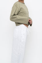 Load image into Gallery viewer, MOUSSY x Sage Green Cotton Cropped Cardigan (XS-M)
