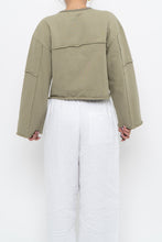 Load image into Gallery viewer, MOUSSY x Sage Green Cotton Cropped Cardigan (XS-M)