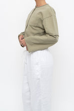 Load image into Gallery viewer, MOUSSY x Sage Green Cotton Cropped Cardigan (XS-M)